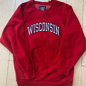 Wisconsin badgers college sweatshirt